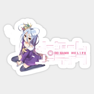 No Game No Life - Shiro Sticker